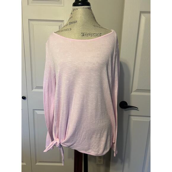 Zero Xposure Women's Platinum Flow Knotted Top Pink Size XL - Picture 1 of 6